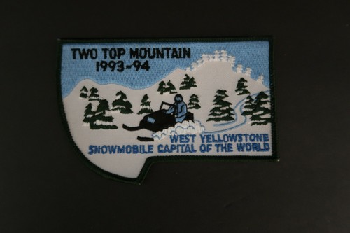 Yellowstone Schneemobil Mütze Jacke Patch Souvenir AUSWAHL Montana Capital NEU - Bild 11 von 14