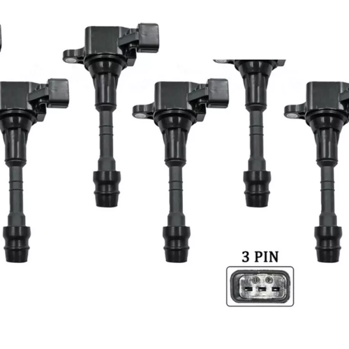 For Nissan Elgrand E51 Pencil Ignition Coils 6 Pack 2002-2010 2.5 3.5 - Picture 4 of 4