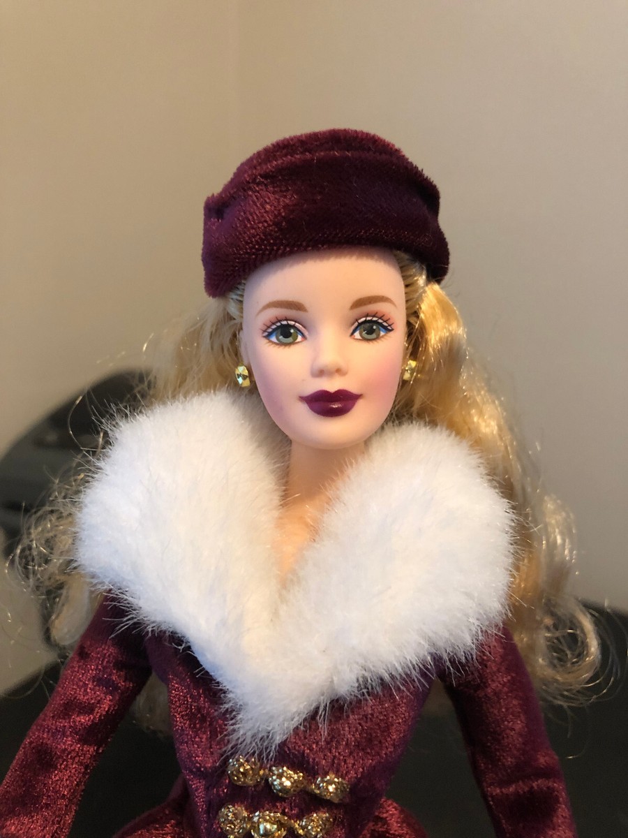 Victorian Ice Skater 2000 Barbie Doll missing a skate eBay