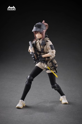 In Stock New HASUKI PA006 1/12 Security Guard Hiyo Reizei 6" Action Figure Model - Picture 16 of 17