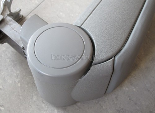 Central Console Armrest For Audi A4 S4 Center Leather 2002-2006 Gray - Picture 6 of 6