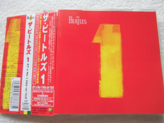 THE BEATLES - 1 - JAPAN CD W/OBI TOCP-65600 PROMO | eBay