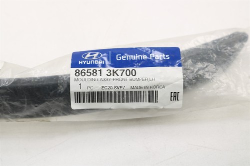 NEW OEM Front Bumper Outer Molding Left 865813K700 for Hyundai Sonata 2008-2010 - Picture 2 of 10