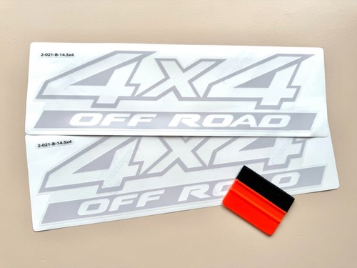 4x4 Off-Road Four Wheel Drive Decal Stickers Size Size 14.5 x 4 inch (Set of 2) - Picture 3 of 13
