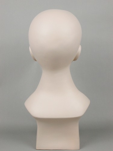 Mannequin Girl Head Bust Child Face Beige Fleshtone PVC Store Display Wig Hat - Picture 4 of 6