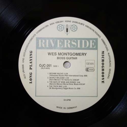 Wes Montgomery – Boss Guitar Riverside RLP-9459 OJC-261 Mikulski rare German LP - Bild 3 von 6