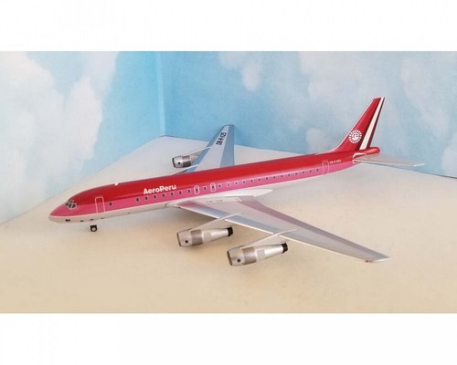 Aeroclassics AC219835 Aeroperu Douglas DC-8-51 OB-R-112 Diecast 1:200 Jet Modell - Bild 3 von 10