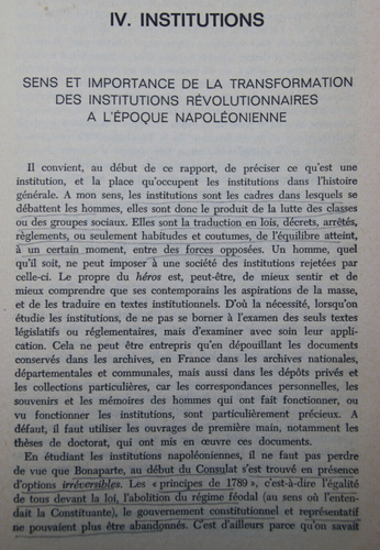 La France à l’époque Napoléonienne – Revue Histoire moderne & contemporaine 1970 - Picture 6 of 8