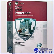 MCAFEE Antivirus, Internet Security e Total Protection - Licenza DIGITALE 2024