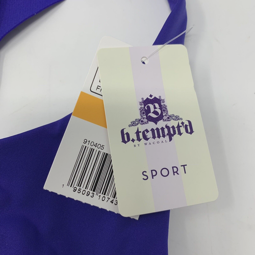 Sz S Wacoal b.tempt'd Sport Crop Top Sports Bra 910405 Women btemptd criss cross - Picture 3 of 7