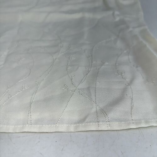 Top Croft And Barrow Donna Crema Taglia L Fiori Ricamo - Foto 2 di 7