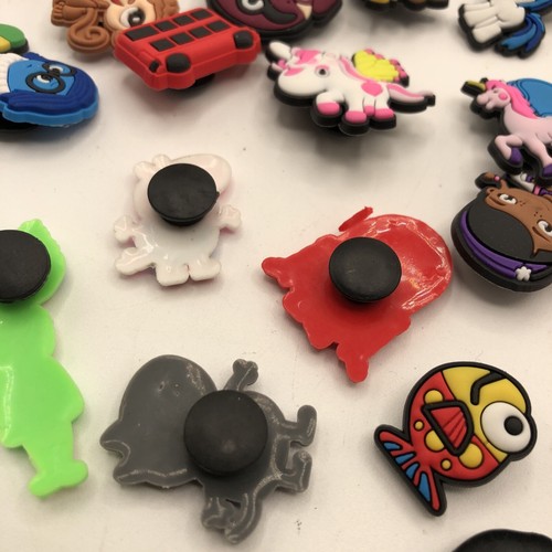 Lot Of 45 Rubberized Croc Shoe Charms - Marvel - MLP - Peppa Pig - Transformers - Picture 9 of 9