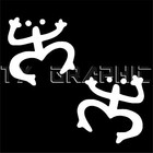 COQUI FROG DECAL PUERTO RICO TAINO  VINYL STICKER  ANIMAL LOVER, 1 SET OF 2