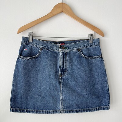 【WONDER WONDER】Sleven Y2K Vintage Studded Mini Denim Skirt WONDER WONDER】Sleven Y2K Vintage Studded Mini Denim Skirt