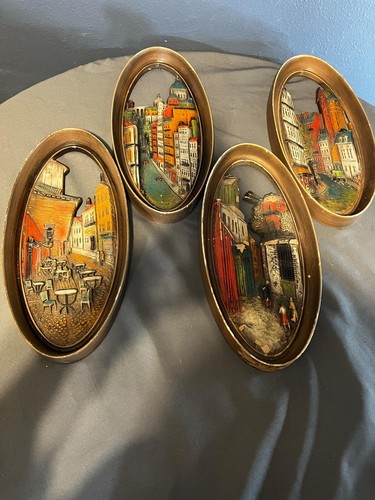 4 Vintage BURWOOD Products Co MCM Homestead Country Wall Hangings 1960’s-70s - Picture 6 of 14