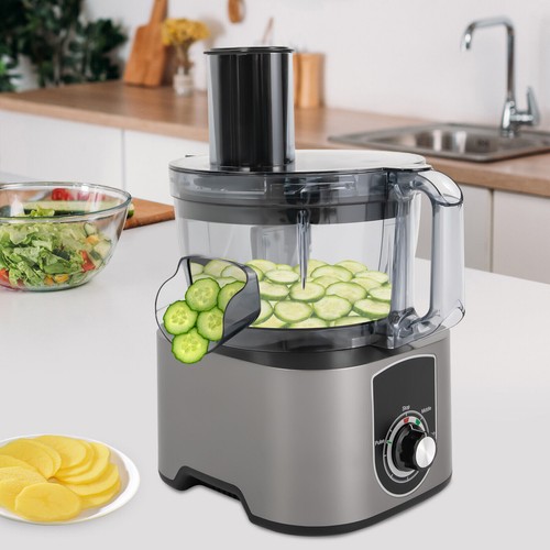 Máquina cortadora de verduras eléctrica 3 en 1 máquina cortadora de dados de frutas procesador de alimentos - Imagen 2 de 23