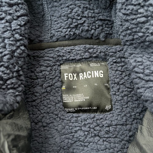 Fox Racing Fleece Jacket Mens Small Tactical Diversion Sherpa High Pile Half Zip - Picture 6 of 6