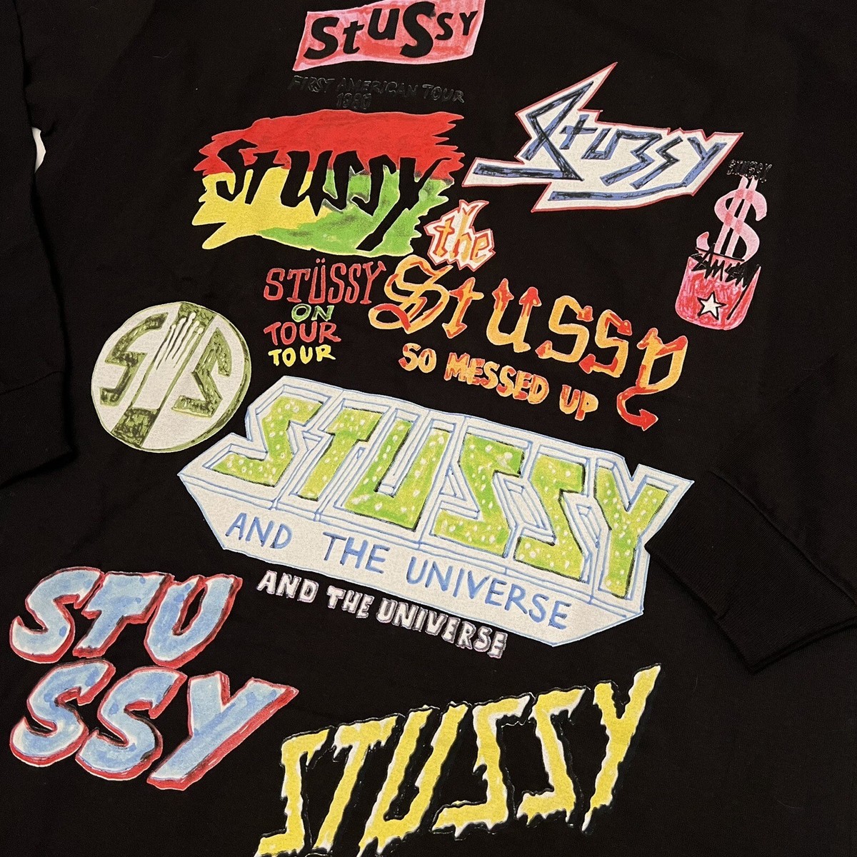 Vintage Stussy Japan Long Sleeve T Shirt Size Large NEW RARE Vintage Stussy Japan Long Sleeve T Shirt Size Large NEW RARE