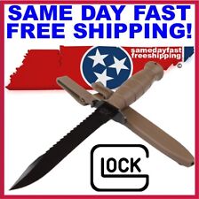 GLOCK Field Fixed Blade Survival Knife with Saw & Sheath GLOCK Field Fixed Blade Survival Knife with Saw & Sheath