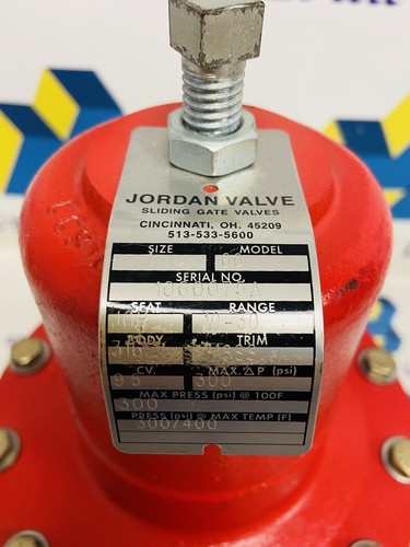 Jordan Sliding Gate Valve Model 60 , Size 1 , 10-30 Range - Picture 2 of 7