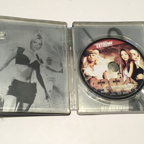 DOA.: Dead or Alive (Blu-ray, 2006) Live Action VERY RARE HTF Steelbook - Imagen 3 de 6