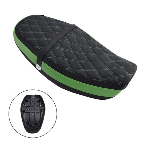 Replace Front Rear Driver Passenger Seat Bgreen For Kawasaki Z900Rs 2018-2024 - Picture 5 of 12