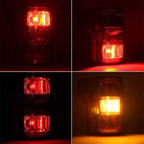 Rear Tail Lights Left & Right Pair Set Fit For Ford F-150 2018 2019 2020 - Afbeelding 4 van 4