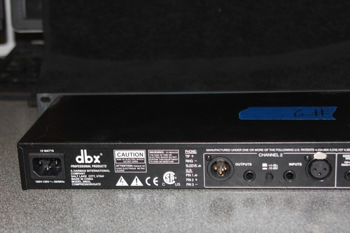 DBX 266XL Stereo or Dual Mono Compressor Limiter Expander Gate Sidechain 1 of 2 - Picture 12 of 15