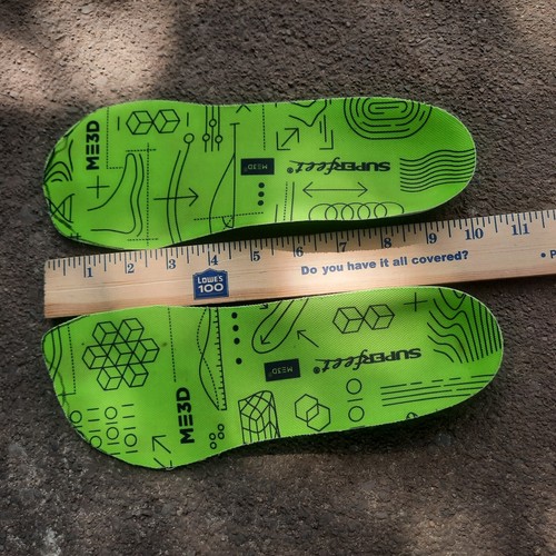 Plantillas ortopédicas Superfeet ME3D talla C para mujer talla (6,5-8), talla para hombre (5,5-7) - Imagen 3 de 5