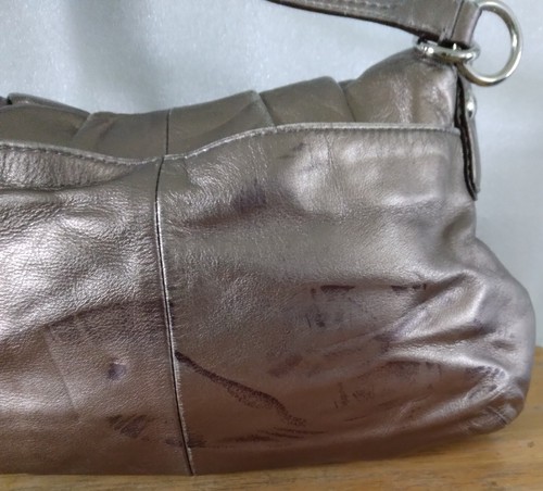 COACH Handbag Shoulderbag Soho Leather Purse Satchel #F17217 Bronze - Picture 11 of 24