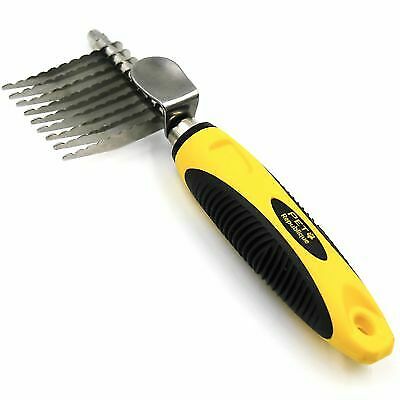 Dog Dematting Tool For Dogs And Cats Comb Rake Undercoat Mat