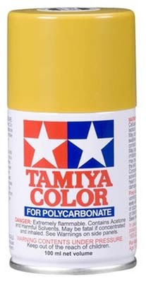 Tamiya PS-56 Mustard Yellow Polycarbonate/Lexan Spray Paint 3 oz TAM86056 4950344860562 | eBay
