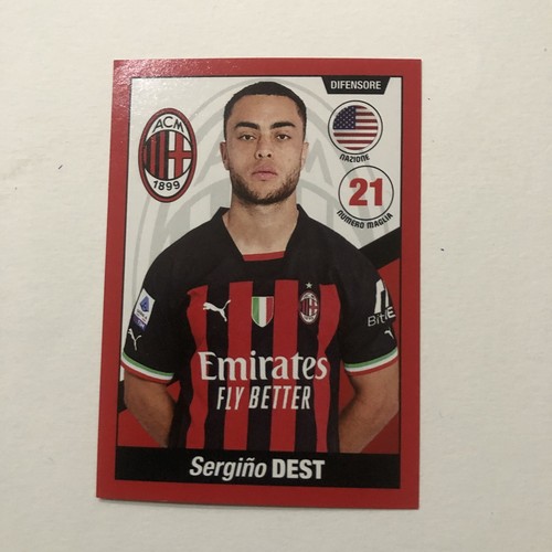 N.17 Sergino Dest - Milan Europublishing 2022/23