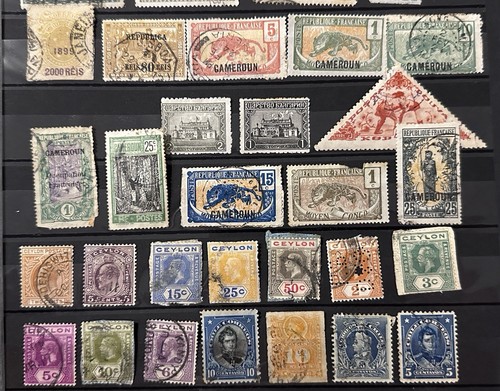 NICE WORLDWIDE 49 STAMPS COLLECTION AUSTRIA, POLAND, BOSNIA, CAMEROON, CEYLON... - Picture 3 of 3