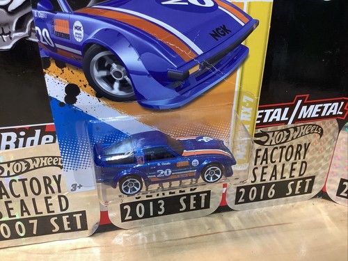 Hot Wheels Mazda RX-7 Blue #31 31/247 2012 2012 New Models 31/50 LR - Picture 2 of 4