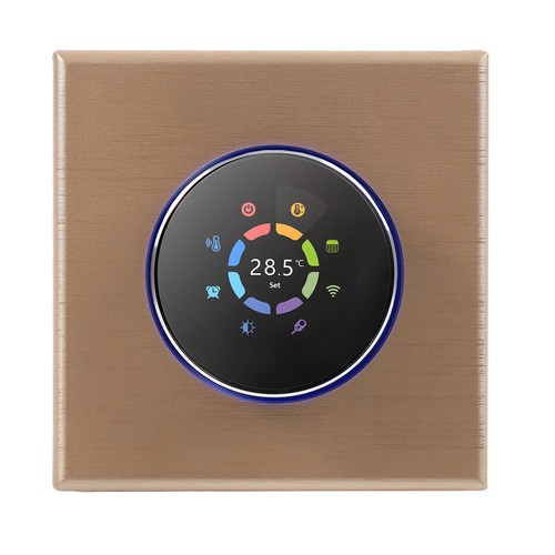 Controlador de temperatura termostato inteligente WiFi programable semanalmente para el hogar D9B9 - Imagen 14 de 17