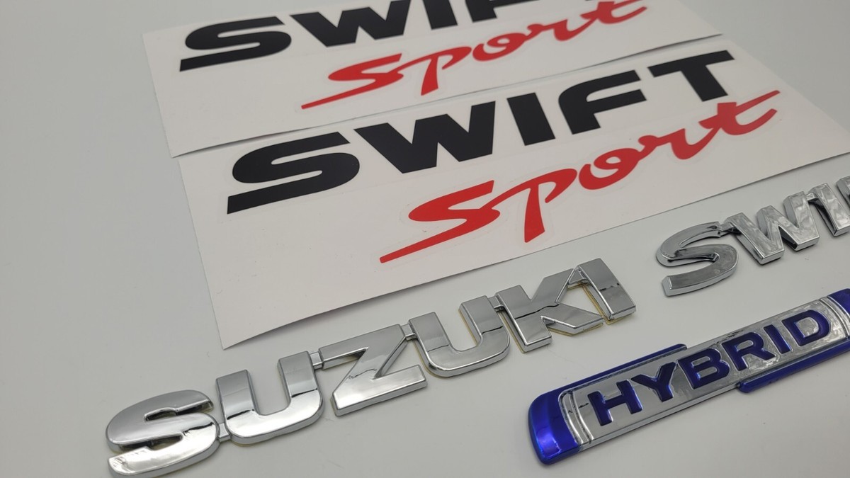 Suzuki Swift Sport Emblems And Decals Hybrid | eBay