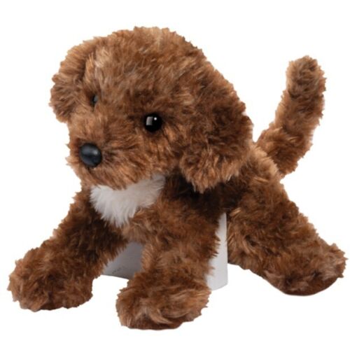 ✿ New DOUGLAS CUDDLE TOYS Stuffed Plush DOODLE Brown Poodle Mix Darby Soft Dog - Picture 2 of 3