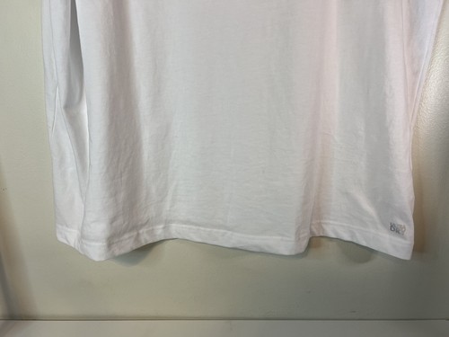 T-shirt homme Lacoste Sport col ras du cou ultra sec blanc noir logo taille 3XL neuf - Photo 9/12