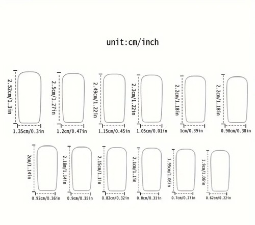 24 Long Square French Tip 3D Pink Bow Rhinestones Press On False Nails Brand New - Picture 5 of 5