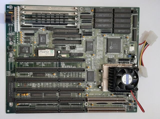 Elitegroup UM4981 AIO 486 ISA VLB scheda madre + Intel 80486DX2 66 MHz + 16 MB di RAM- Elitegroup UM4981 AIO 486 ISA VLB scheda madre + Intel 80486DX2 66 MHz + 16 MB di RAM-