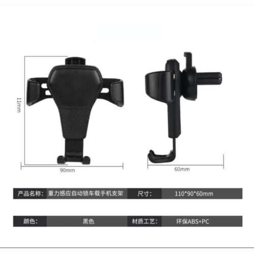 Universal Car Cradle Air Vent phone Mount Holder Stand For Smart Mobile Phone - Picture 6 of 7