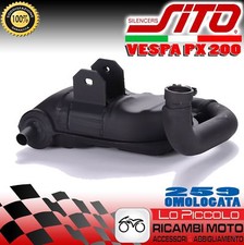 0259 SITO PLUS LEOVINCE SCARICO MARMITTA TERMINALE PER VESPA 200 Rally 72-`79