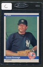 1984 Fleer Goose Gossage #125 Yankees Nm/mt (C)