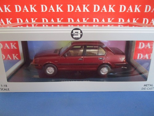 Die cast 1/18 Modellino Auto Volvo 360 Dark Red Metallic 1987 by Triple9 - Foto 6 di 6