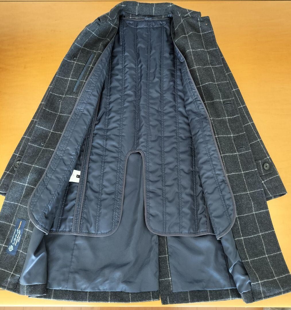 Green Label Relaxing x Loro Piana Balmacaan Coat Check