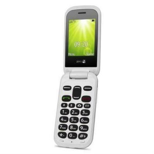 Doro 6820 4G Unlocked Flip Mobile Phone for Seniors with Talking Number Keys, 2MP Camera, Assistance Button and Charging Cradle [UK and Irish Version] - image 1