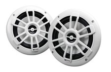  2 MB QUART NF1-116 6.5" 80 Watt Marine 2-Way Coaxial White Speakers For Boat