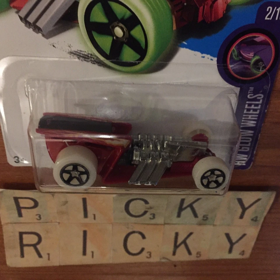 Hotwheels Z-Rod 233/365 - HW Glow Wheels 2/10 - Mattel/2015 Foto 2 de 3