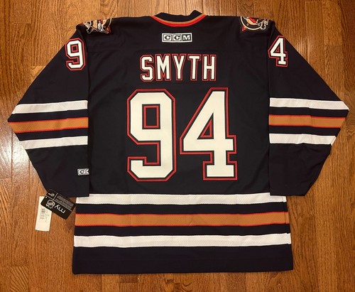 Ryan Smyth Edmonton Oilers Vintage CCM Jersey NWT - Picture 1 of 7